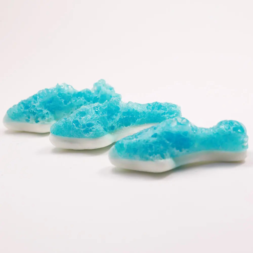 Freeze Dried Gummi Sharks – Crunch with a Bite!