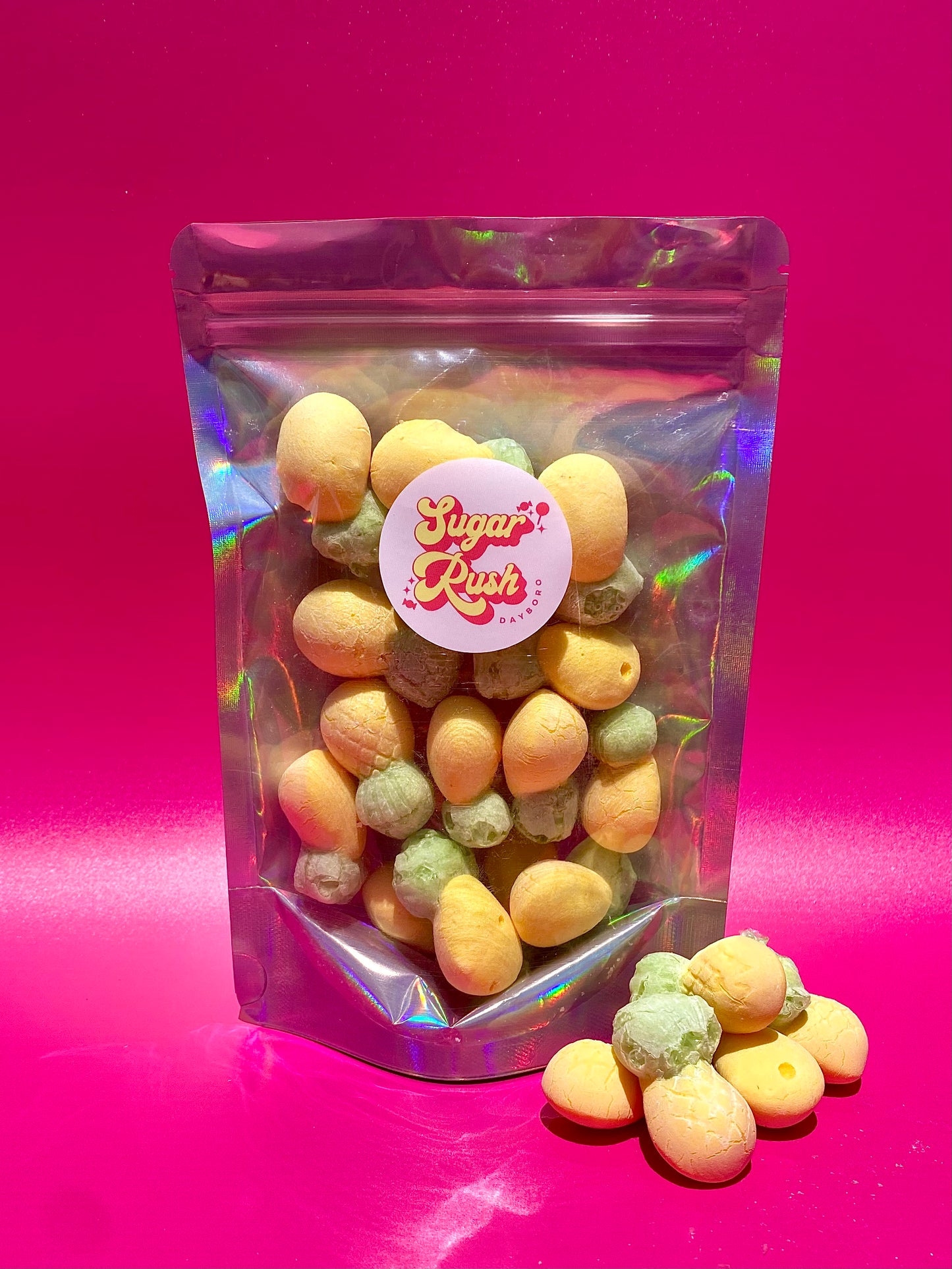 Freeze Dried Allen’s Pineapples candy from Sugar Rush Dayboro