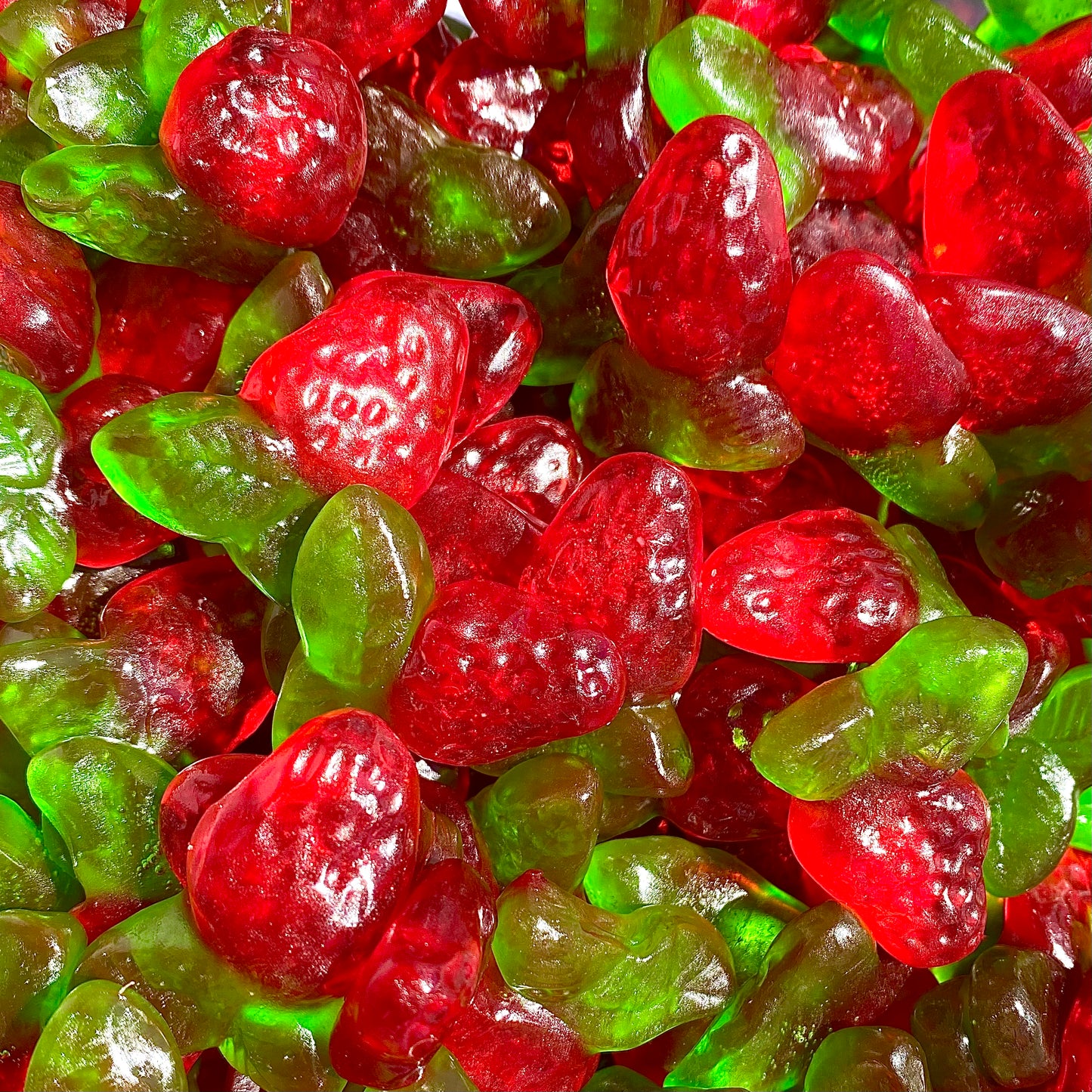 Gummi Strawberries candy from Sugar Rush Dayboro
