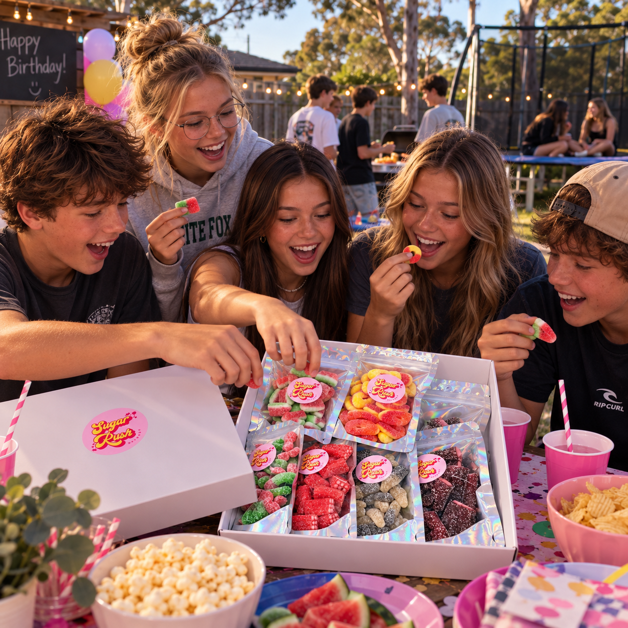 Sour Lolly Lovers Gift Box - Sugar Rush Dayboro