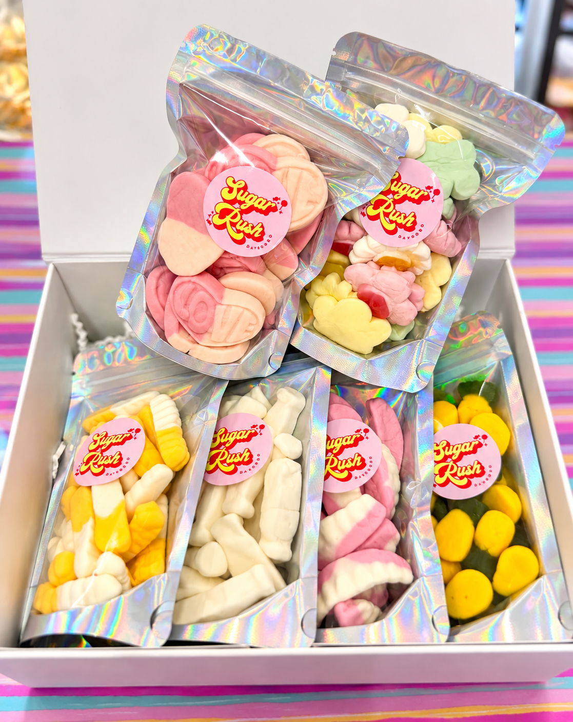 Milky Lolly Gift Box - Sugar Rush Dayboro – lolly gift box from Sugar Rush Dayboro