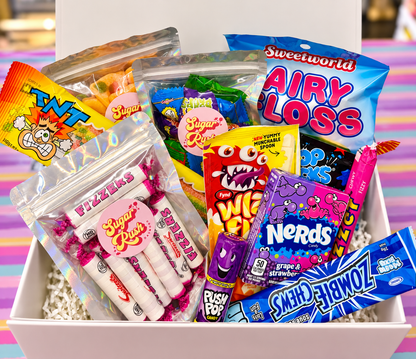 Nostalgia Gift Box - Sugar Rush Dayboro – lolly gift box from Sugar Rush Dayboro