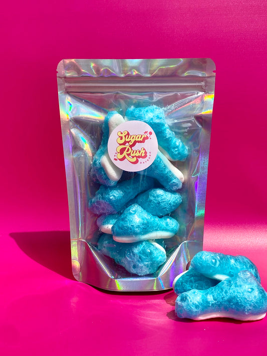 Freeze Dried Gummi Sharks