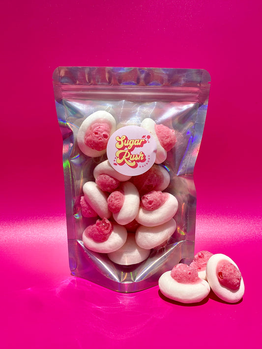 Freeze Dried Allens Strawberries and Cream