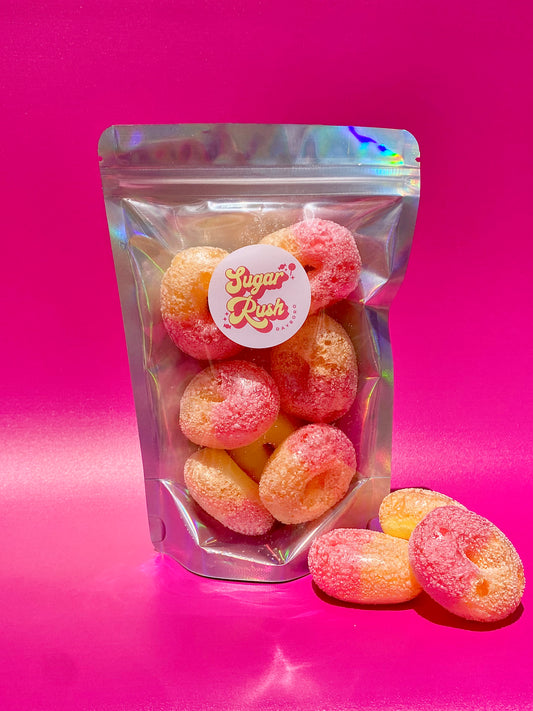 Freeze Dried Sour Peach Rings