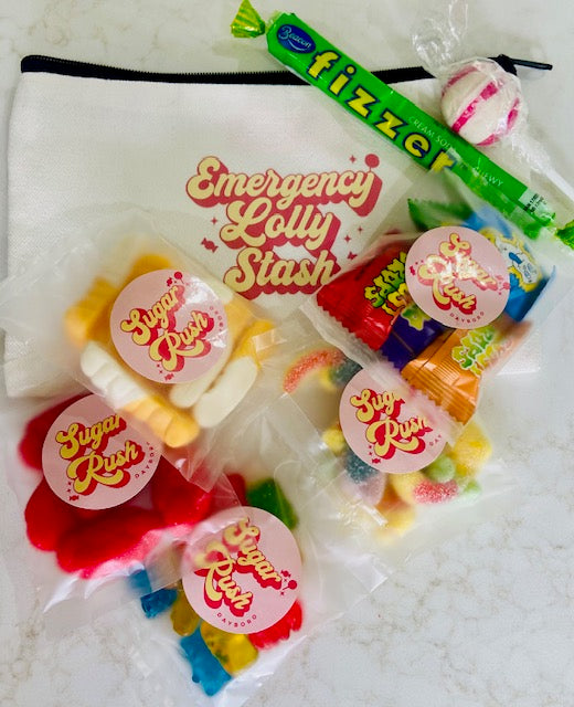 Emergency Lolly Stash starter kit/refills